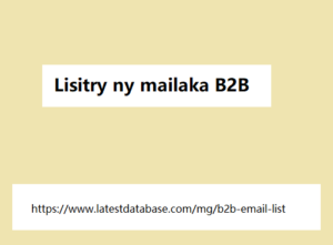 Lisitry ny mailaka B2B