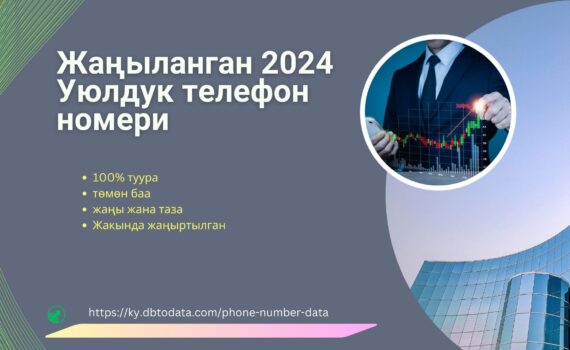 Жаңыланган 2024 Уюлдук телефон номери