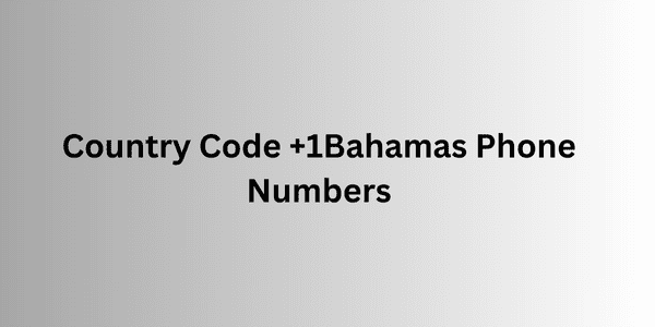 country code +1, bahamas phone numbers