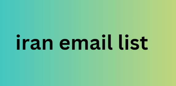 iran email list