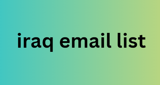 iraq email list