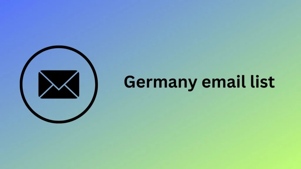 Germany email list