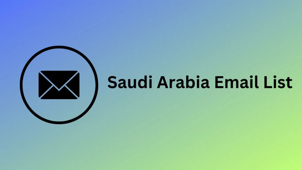 Saudi Arabia Email List