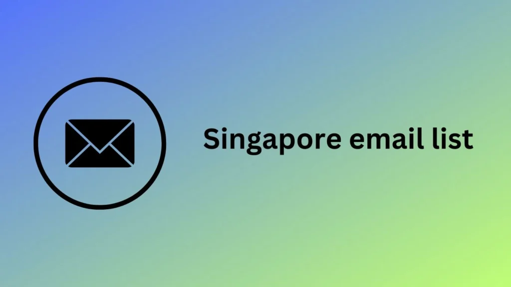 Singapore email list