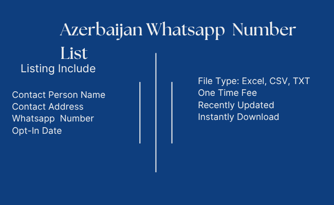Azerbaijan Whatsapp Number List