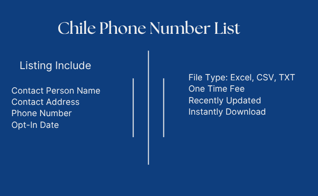 Chile Phone Number List