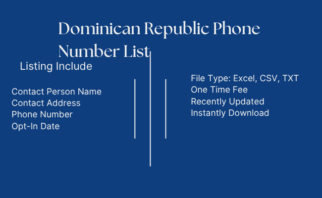Dominican Republic Phone Number List