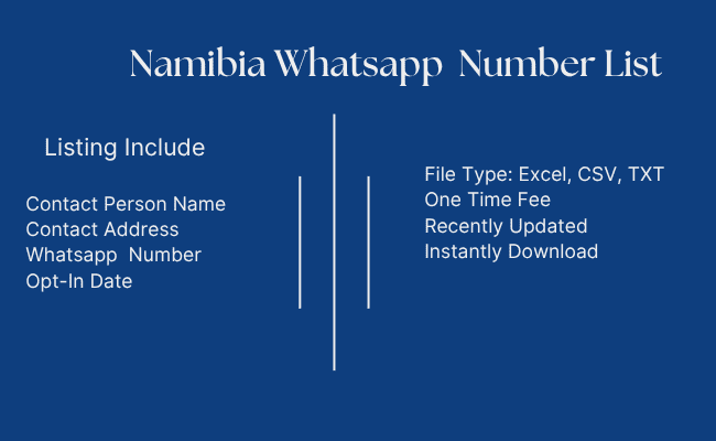 Namibia Whatsapp Number List