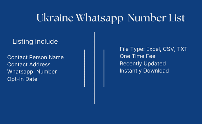 Ukraine Whatsapp Number List